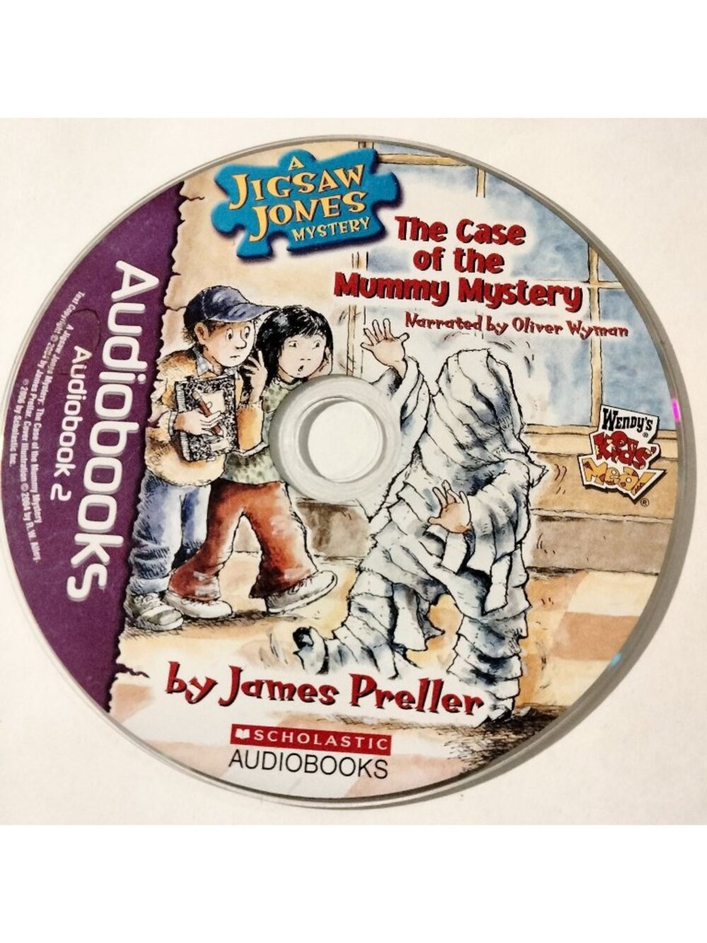 Jigsaw Jones The Case Of The Mummy Mystery Audiobook CD Spooky Halloween Story